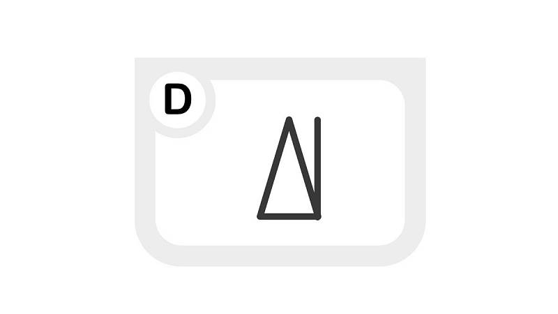 Správný symbol se skrývá pod písmenem D.